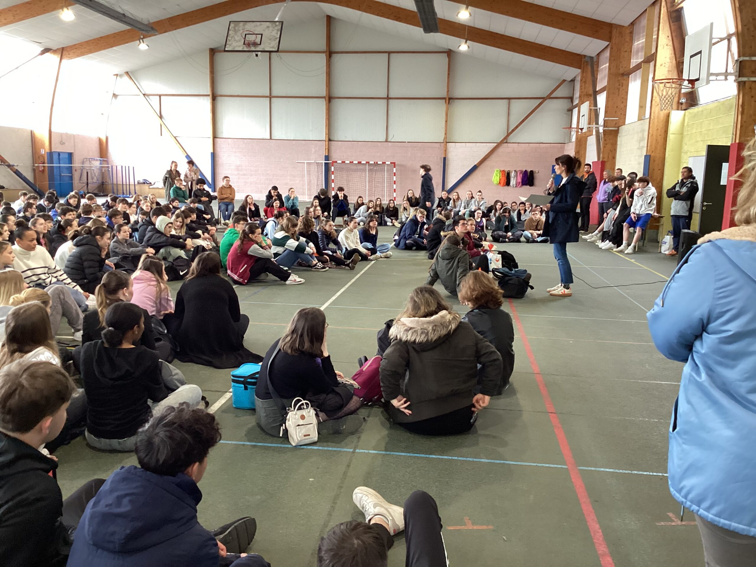 Lycée sensibilisation handicap Mars 2024